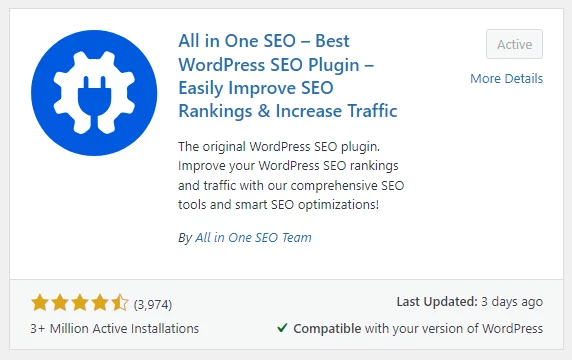 website all in one seo